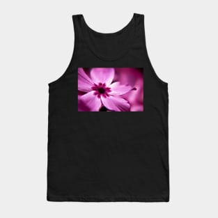 Pink Dwarf Phlox flower Tank Top